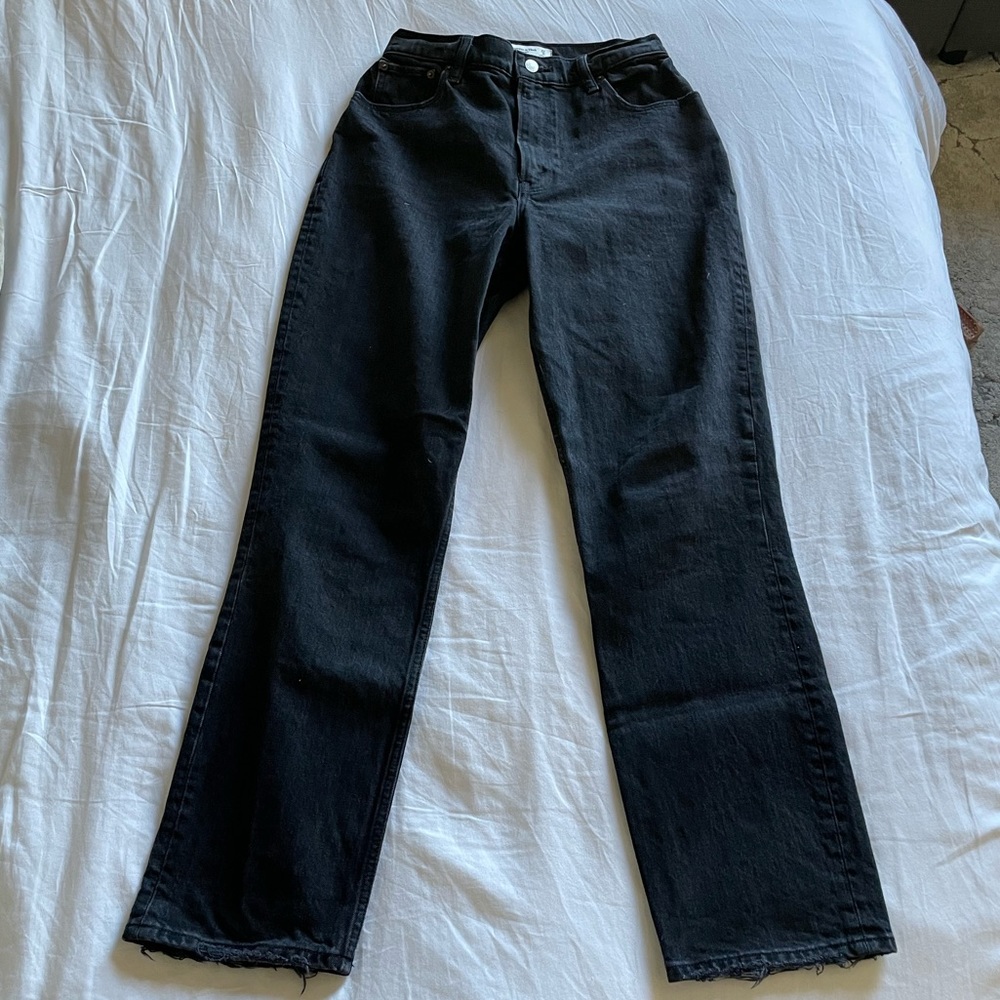 Abercrombie Black Jeans Size 27R